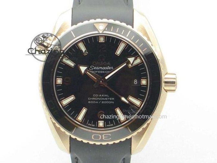 0428 Planet Ocean 2016 43.5mm SS Blue Bezel OM 1:1 Best Edition Blue Dial on SS Bracelet A8900 V WellDesigned 8029